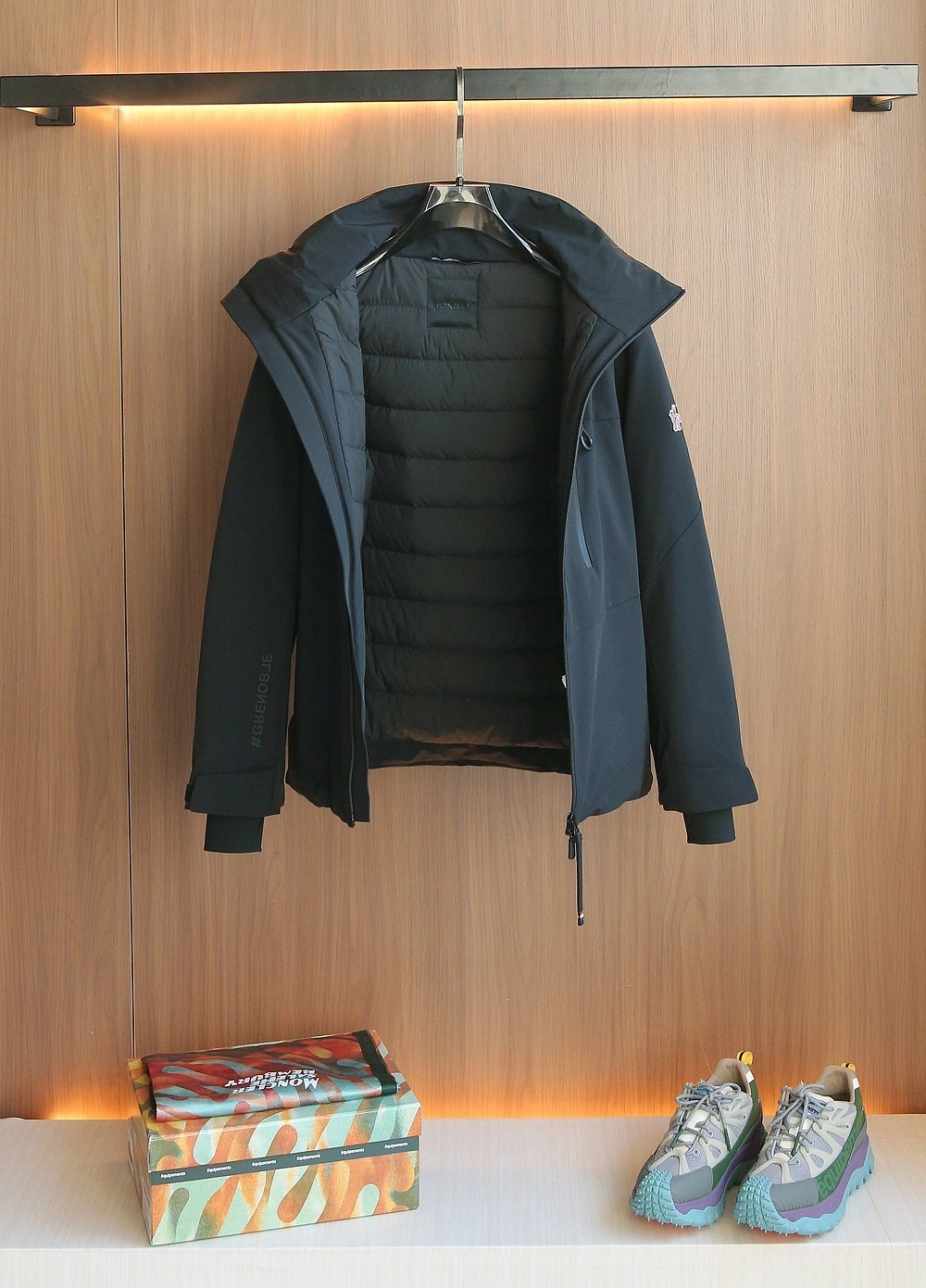 &wg.luxury-- 7o9385r Down jacket GORE-Tex white goose down 3colour item: E-F409I1529-3